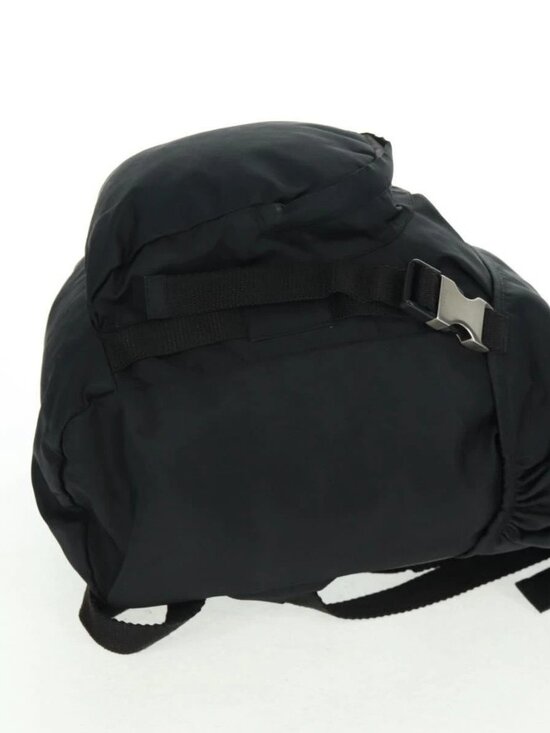 PRADA Backpack Nylon Black Silver Auth bs31838 main image 14